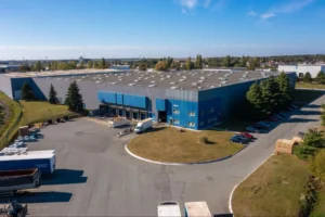 entrepôt logistique Paris TLR vue de haut